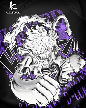 Alternative view of POLERA WANTED LUFFY - ONE PIECE
